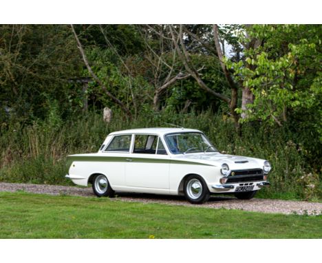 1966 Ford Lotus Cortina MK1 Sports SaloonRegistration no. FHJ246DChassis no. 4362065*Rebuilt in 1977 using a genuine Lotus Co