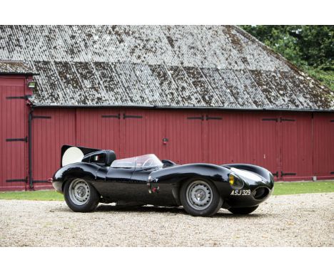 THE PROPERTY OF VALENTINE LINDSAY MILLE MIGLIA RETROSPECTIVE AND GOODWOOD REVIVAL PARTICIPANT1956/1980s  Jaguar D-Type Sports