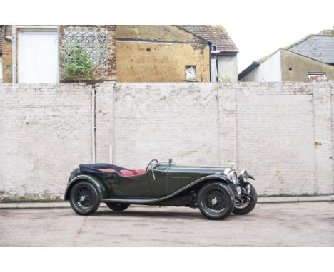 1932 Alvis Speed Twenty 'SA' TourerCoachwork by Vanden PlasRegistration no. GY 7177Chassis no. 9885•Formerly the property of 