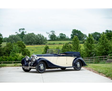 The Stan West Collection1937 Bentley 4¼-Litre All-weather TourerCoachwork by Vanden PlasRegistration no. DGO 960Chassis no. B