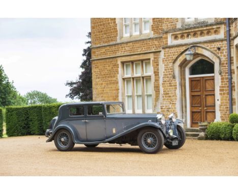 1934 Lagonda M45 Pillarless SaloonCoachwork by LagondaRegistration no. AUA 117Chassis no. Z10893*Rare factory coachwork*Known