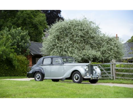 The Stan West Collection1954 Rolls-Royce Silver Dawn 4½-Litre SaloonRegistration no. SMA 411Chassis no. 50G96*Landmark Rolls-