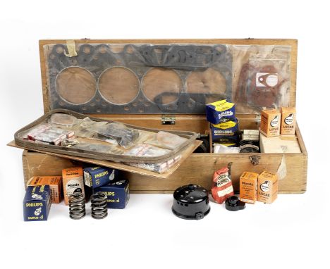 A wooden-cased No.15 'Overseas Touring Spares Kit' for Rolls-Royce and Bentley, 1964,to suit Bentley S2, S2 LWB, S2 Continent