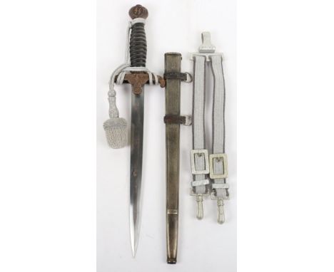 Third Reich SS Prototype Officers Dress Dagger, an interesting fantasy piece often described as a prototype with a SS style e