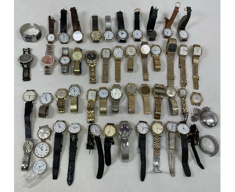 A large quantity of watches of various brands including Sekonda, Accurist, Rotary, Timex and others