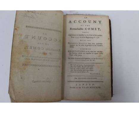 'An Account of the Remarkable Comet whose Appearance is expected at the end of this Present Year 1757, with the Dreadful effe
