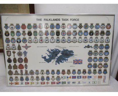 The Falklands Task Force print 73x49cm