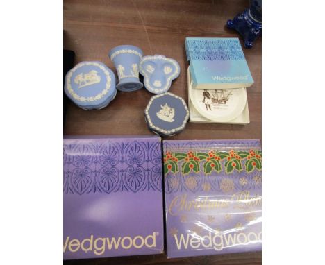Wedgwood Jasperware and picture plates