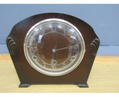Westminster chime mantle clock with key