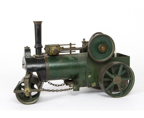 An Uncommon and Historic  Live Steam Spirit-Fired 'Luzo' Steam Roller by H J Redding &amp; Co, the maker's plate attached to 