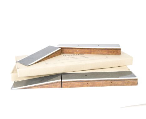 Two ACE Trains O Gauge AC/1a 'Constructor' Series Platform Extension Sets,  each containing two straight platform extensions 