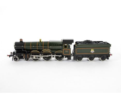 An ACE Trains O Gauge 2/3-rail Electric GWR Castle Class 'Bristol Castle' Locomotive and Tender,  ref E/7/2, (the revised ver