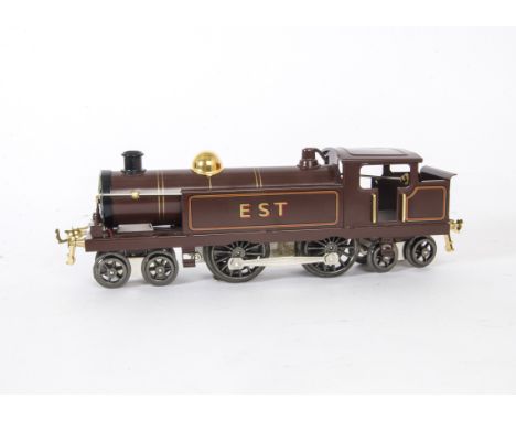 An ACE Trains O Gauge 3-rail 4-4-4T Locomotive, ref EES/2, in EST Railway (France) brown livery, un-numbered, VG-E, very litt
