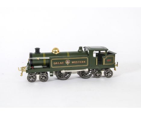An ACE Trains O Gauge 3-rail 4-4-4T Locomotive, ref EGW/1, in Great Western Railway green as no 7202, VG-E, very little wear 