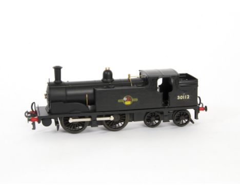 An ACE Trains O Gauge 2/3-rail Electric BR (ex-LSWR) M7 Class 0-4-4 Tank Locomotive,  ref E/24, in BR plain black with late t