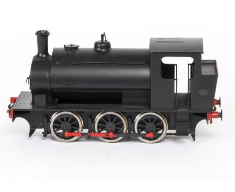 A Kit-built O Gauge 2-rail Hunslet 0-6-0 Saddle Tank Locomotive by 85A models, from the kit manufactured 1992-8, neatly made-