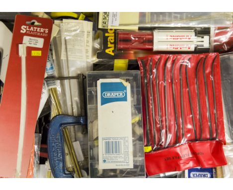 A Large Collection of Finescale Modellers Tools Transfers Materials and Components,  including 6" Mini-roller set, drills, fi