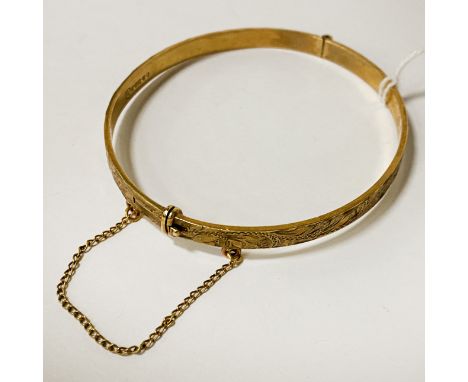 9CT BANGLE 7.85G APPROX