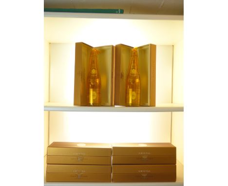Champagne Louis Roederer Cristal Vintage 1990 2 bts Individual presentation cases Champagne Louis Roederer Cristal Vintage 20