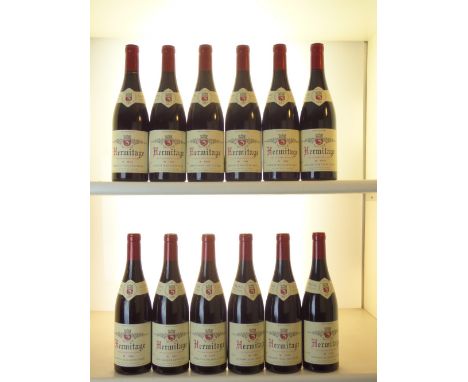 Hermitage Rouge 2007 Domaine JL Chave 12 bts OCC IN BOND Please note that this lot is In Bond and UK alcohol duty and VAT wil