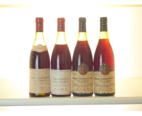 Gevrey Chambertin cazetiers 1966 Domaine Clair Dau, level at top of vintage collar, excellent colour 1 bt Chambertin Clos de 
