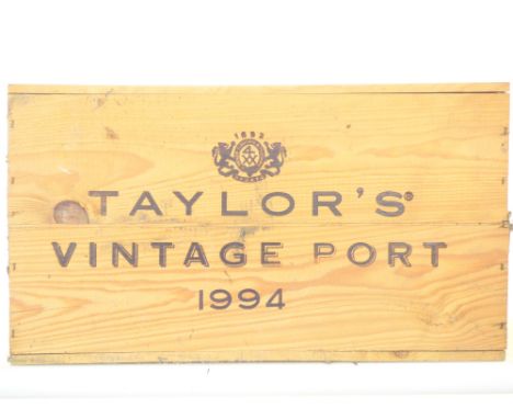 Taylors Vintage Port 1994 12 bts OWC From the spiral cellar of a well known north London based collector of fine wines, with 