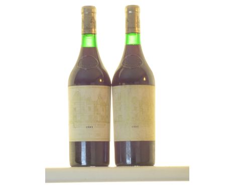 Chateau haut Brion 1983 Pessac leognan Bordeaux 2 bts From a Surrey collection, stored since purchase in the  UK in a purpose