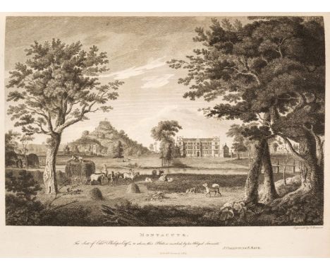 Collinson (John). The History and Antiquities of the County of Somerset, 3 volumes, Bath: Printed by R. Cruttwell, 1791, half