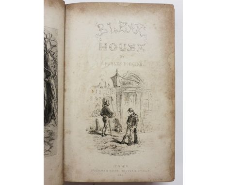 Antiquarian. A large collection of 18th &amp; 19th-century miscellaneous literature, including Bleak House, by Charles Dicken