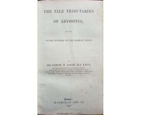 Ebers (Georg). Egypt: Descriptive, Historical and Picturesque, 1st edition in English, London: Cassell, Petter, Galpin &amp; 