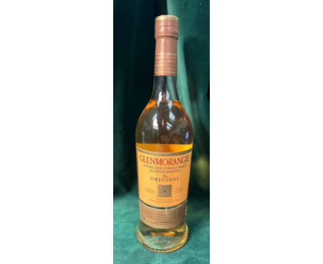 A bottle of Glenmorangie Scotch Whisky 