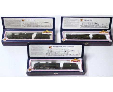 Bachmann 00 Gauge BR Steam Locomotives and Tenders , 31-552 V2 Class 2-6-2 'Durham Light Infantry', 31-287 Royal Scot Class '