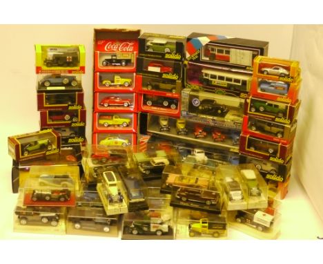 Solido, all boxed 1:43 scale and smaller, commercial and private, vintage and modern vehicles, including Limited Edition libe