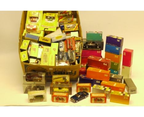 boxed and Packaged Diecast, 1:43 scale and smaller, various manufacturers commercial and private vintage and modern vehicles,