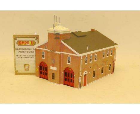 Code 3 Collectibles Fire Service Vehicles, boxed 1:64 scale limited edition Washington D.C. Firehouse Engine Co. 10 Truck Co.