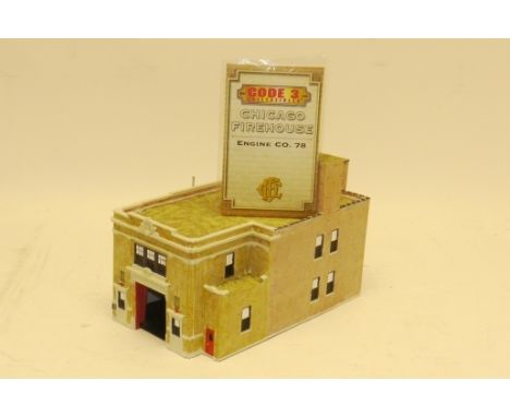 Code 3 Collectibles Fire Service Vehicles, boxed 1:64 scale limited edition Chicago Firehouse Engine Co 78, model building, (