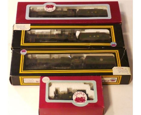 Dapol OO Gauge GWR Locomotives, comprising 'County' class nos 1011 'County of Chester' and 1029 'County of Worcester', and 'T