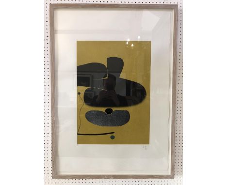 Victor Pasmore (British, 1908-1998) - 'Points of Contact No. 18' (1973), limited edition screenprint in colours, signed, date