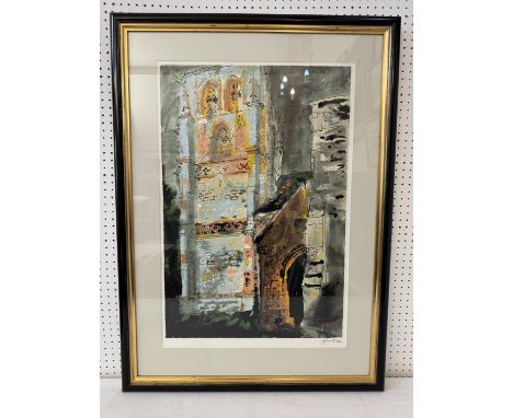 John Piper (British, 1903-1992) - 'Ruishton' (Levinson 381), lithograph in colours, signed in pencil below, print dimensions: