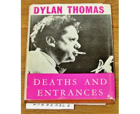 First edition (1946) of Dylan Thomas's Deaths &amp; Entrances, previously belonging to the BBC Library and thought to have be