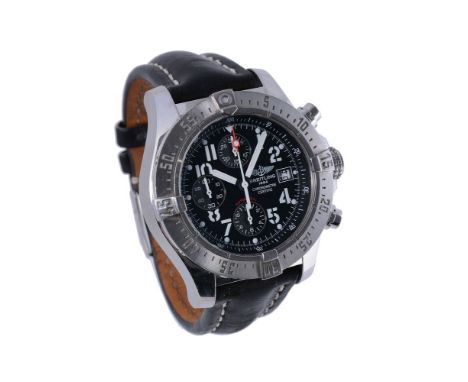 Breitling, Avenger Skyland, Ref. A13380,   Stainless steel wrist watch, no. 2528931, circa 2009   Movement: Automatic chronog