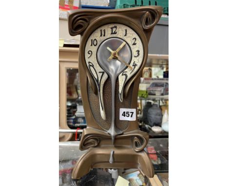 SURREALIST QUARTZ MANTEL CLOCK