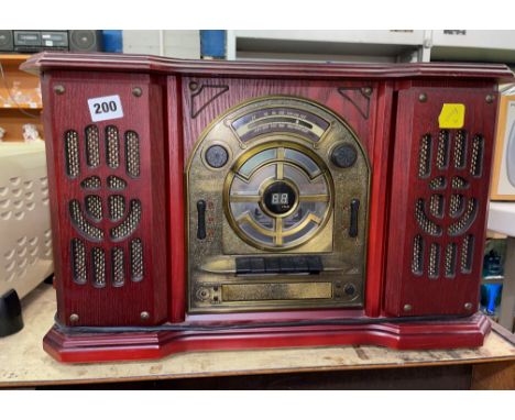 RETRO RECORD PLAYER IN CASE