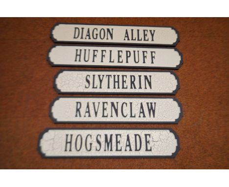 5 Harry Potter signs (Large) 