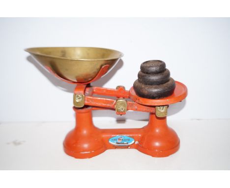 Set of viking balance scales &amp; weights 