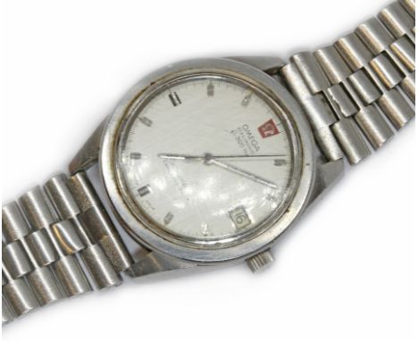 OMEGA, a stainless steel Electronic Seamaster Chronometer, ref. 198.001, cal. 1250, case diameter 36mm, after market strap.Co