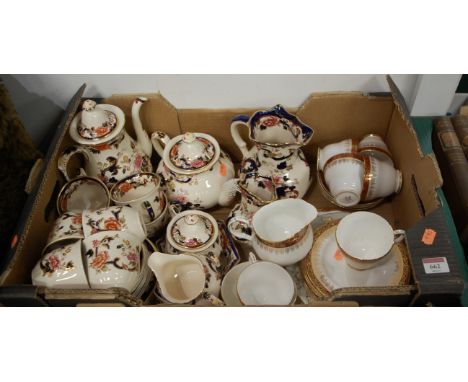 A collection of Mason's Mandalay porcelain, to include water jugs, teapot etc