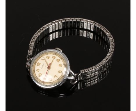 A ladies stainless steel Rotary manual wristwatch with Arabic numeral markers and centre seconds.Condition report intended as