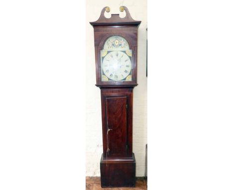 8 day longcase clock (Richie, Forfar) Condition report: see terms and conditions