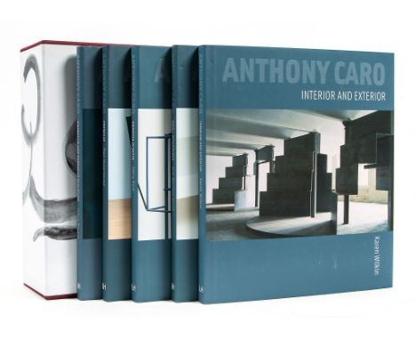 Bryant (Julius) & others. - Anthony Caro, 5 vol.,   Farnham  &  Burlington, Vt.,   2009 § Goldsworthy (Andy) Touching North, 